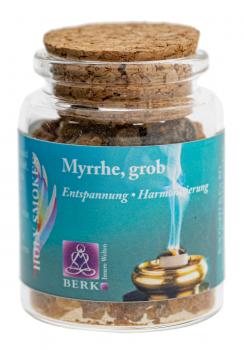 Myrrhe, grob im Glas Harmonisierung, Entspannung, Erdung